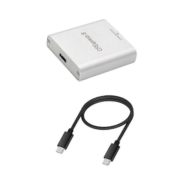 Ph862 CFexpress Cfe -kortinlukija + Type-C - Type-C -kaapeli USB3.1 Gen 2 10 Gbps Nopea Kannettava Kortinlukija
