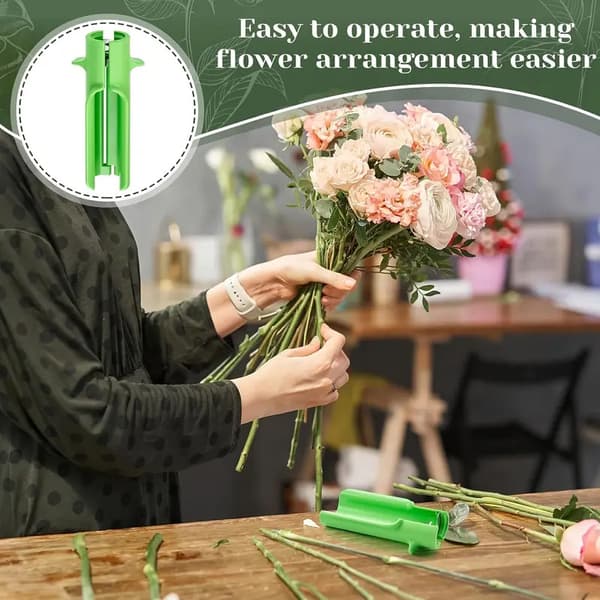 Rose Tornefjerner Verktøy, Blomsterstilk Stripper for Blomsterhandler og Husholdnings Blomsterarrangement Bruk 3pcs
