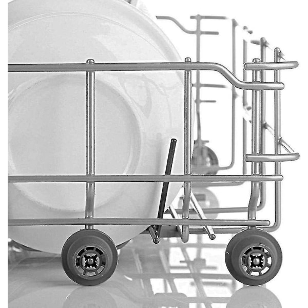 Bosch kompatible opvaskemaskine hjul - Komplet universal sæt med 8 nedre kurv hjul - Kompatibel med Bosch, Siemens, Beko, Neff og andre opvaskemaskiner