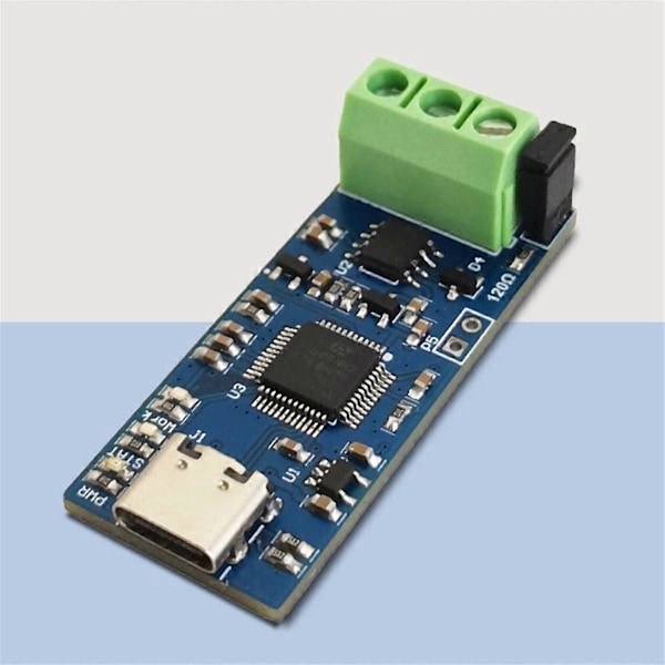 Type-C USB - CAN-moduuli 5V CAN-väyläanalysaattori USB - CAN-muunninmoduuli CANABLE V2.0 CAN- CAN-väylä