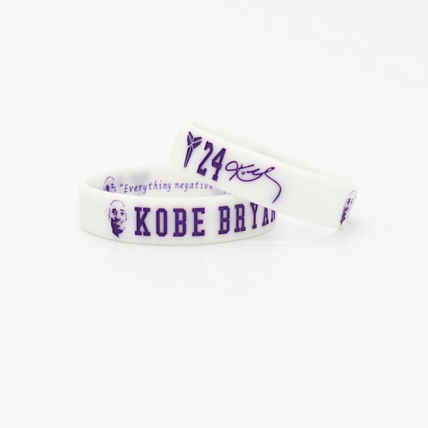 Basketboll armband lysande Kobe James Curry porträtt inspirerande lava armband