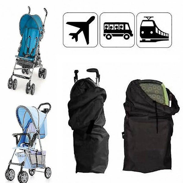 Baby Spædbarn Barn Gate Check Paraply Standard Dobbelt Barnevogn Rejsetaske Baby