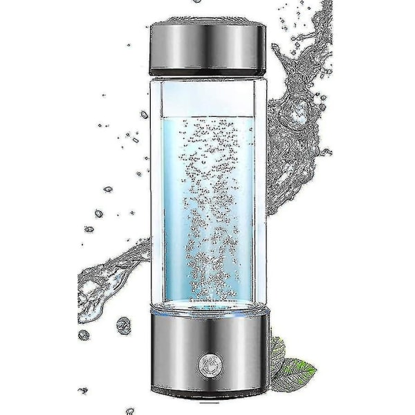 Hydrogen Generator Vandflaske, Real Molecular Hydrogen Rich Water Generator Ionizer Maker Machine Bottle With Spe Chamber Technology Hydrogen Water
