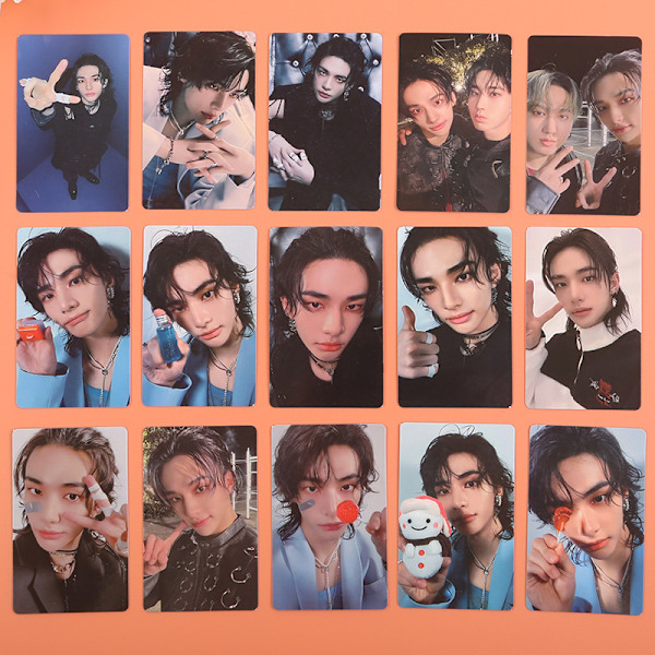 Stray Kids - GIANT Japansk special Fang Chan Zhang Bin HAN kort i samme stil