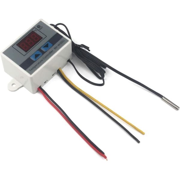 220V Digital Termostat Temperaturregulator Kjøle- og Varmekontroll