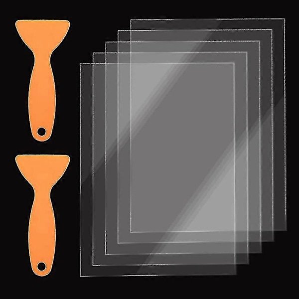 5 stk FEP-film 200x140x0,15 mm til Elegoo Mars 2 Pro/anycubic Lcd UV 3D-printere