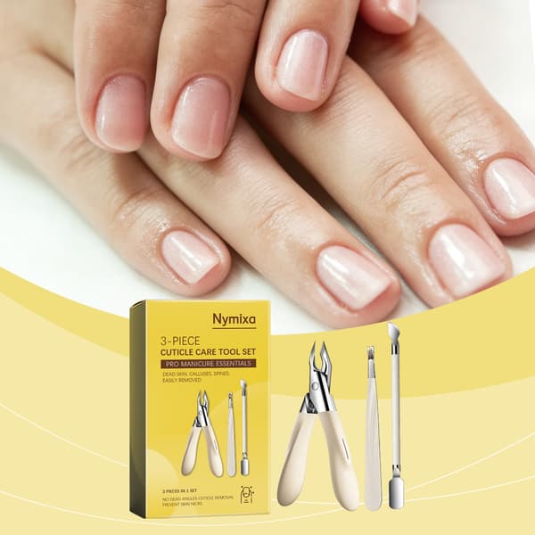3-delt neglebåndsværktøjssæt, professionelle manicure-essentials