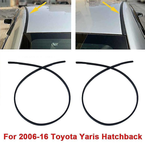 Vasemman ja oikean puolen katon pudotuslista 2006-2016 Toyota Yaris Hatchbackille