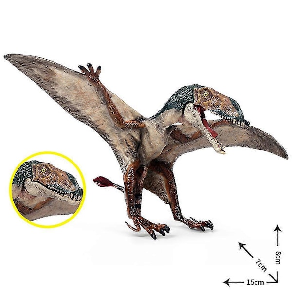 Realisttisk Dinosaur Figur Pterosauria Livagtig Form Model Figur Samling