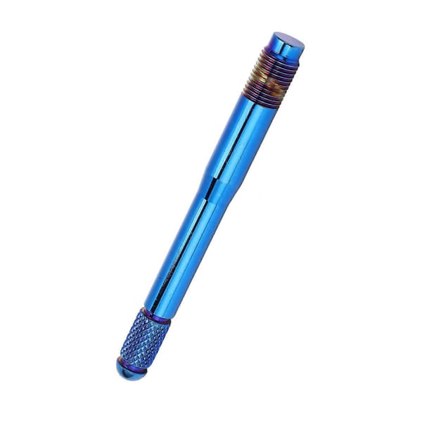Blå Universal Hjuljusteringstift Rustfrit Stål Dyvelstift Dækpositioneringsstift Fælgstud Pilot Stift til Bil M14x1.25