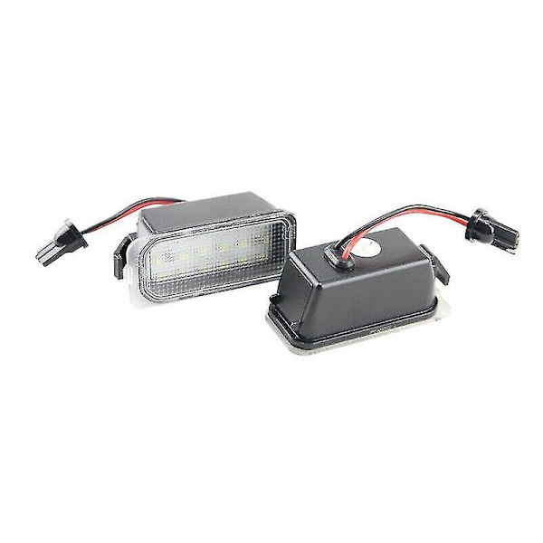 2X LED Nummerpladelys til FOCUS II FIESTA VII MONDEO IV KUGA 2008-2019