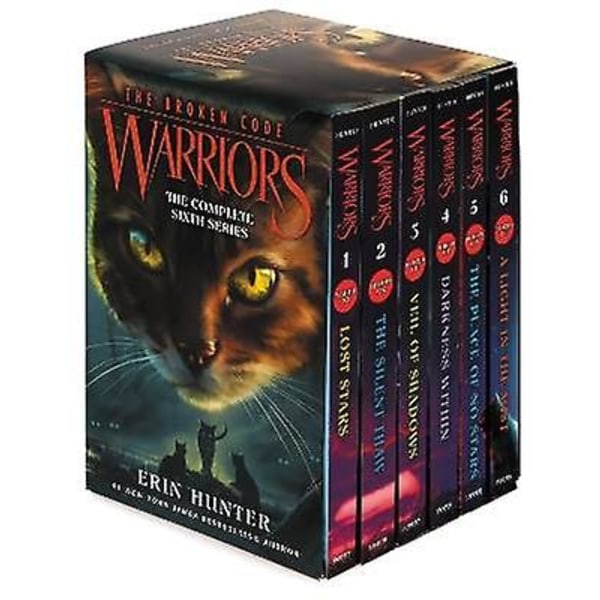 Warriors: The Broken Code Box Set: bind 1 til 6