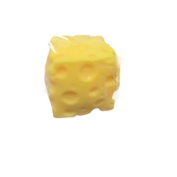 Firkantet Ost Squishy Stressaflastende Legetøj, Simuleret Mad Langsom Rebound Fidget Legetøj Til Angstlindring