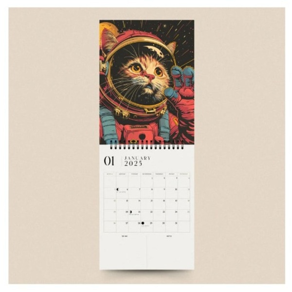 Rumkatte 2025 Kalender