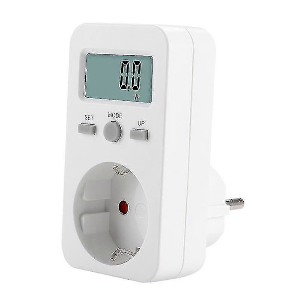 Europeisk standardkontakt, strømmonitor, 1 stk