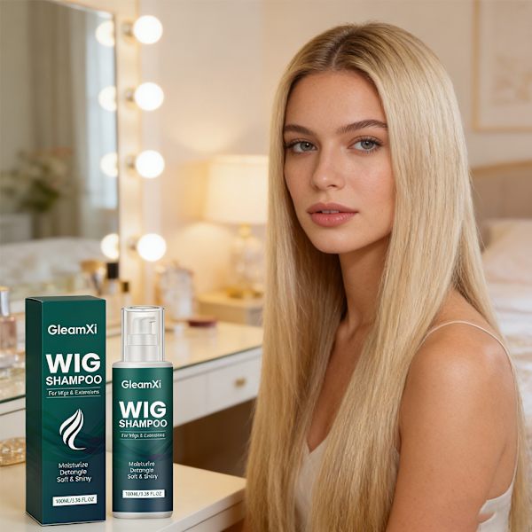 Perukschampo, sulfatfri formula för peruker och extensions