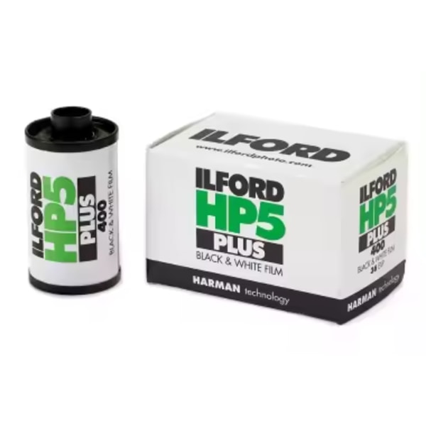 Ilford HP5 FP4 135/36 Sort/Hvid Fotofilm