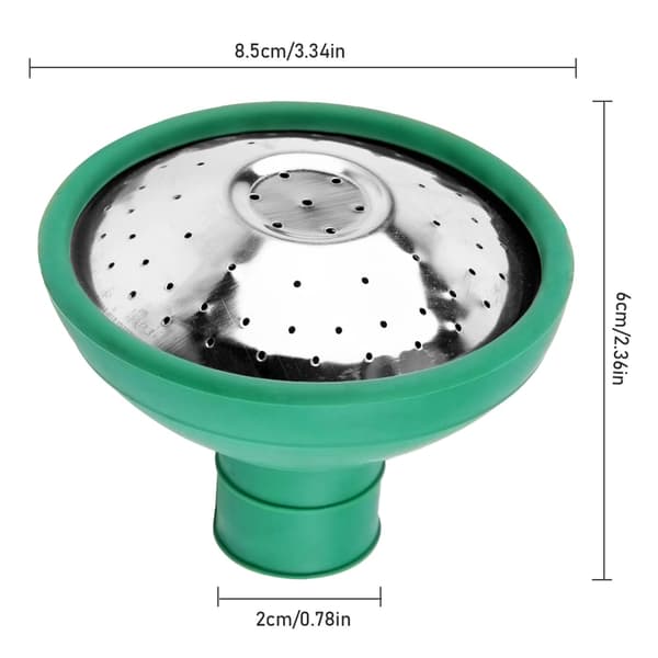 Havevandkande Rosehoved, Sprinklerdysehoved i Rustfrit Stål