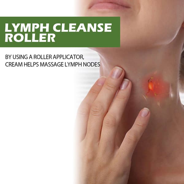 Lymferense-rulle, antiinflammatorisk hudplejemassager