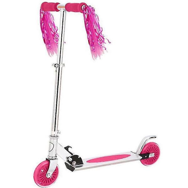 2x Børnecykel Streamer Kvaster Bånd Til Piger