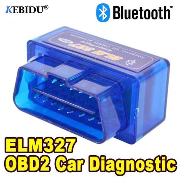 Mini Elm 327 Bluetooth V2.1 OBD2 Bil Diagnosticeringsværktøj til ELM 327 OBDII Protokol Scanner OBD Adapter Auto Diagnosticeringsværktøj med Android APP
