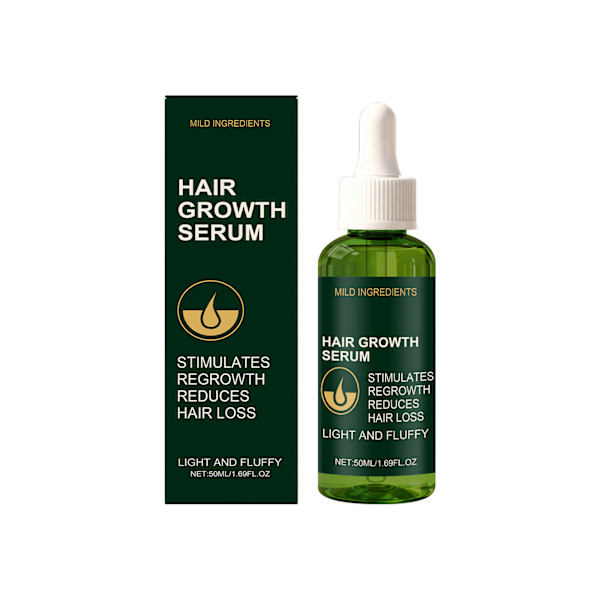 Hårvækstserum, 50ml - Stimuler genvækst & reducer hårtab