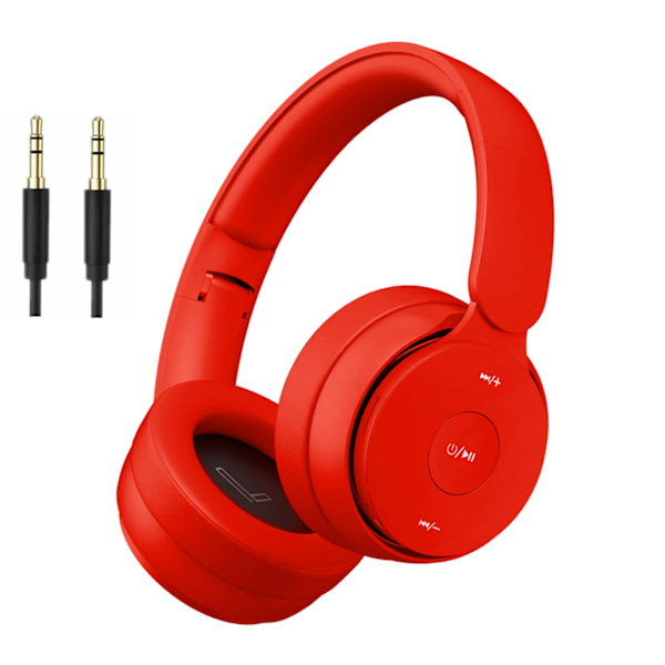 Bluetooth trådløst headset kort headset super bas 3.5 lydindgang mikrofon opkald