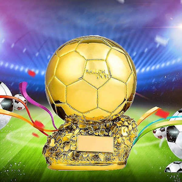 Sencu Europæisk Fodbold Golden Ball Trophy Souvenir Fodbold Konkurrence Pris Fans Gave