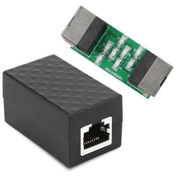 10-pack RJ45 överspänningsskydd / Ethernet överspänningsskydd (enhetsskydd)