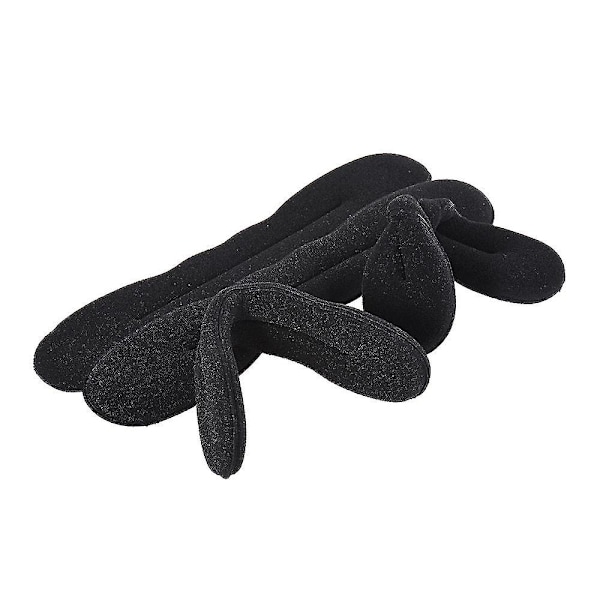 4-pack Hårvridare för tjejer och kvinnor - Stylingverktyg för att skapa knutar - Svamprullar för frisyrer - Hårclips - 2 stora & 2 små