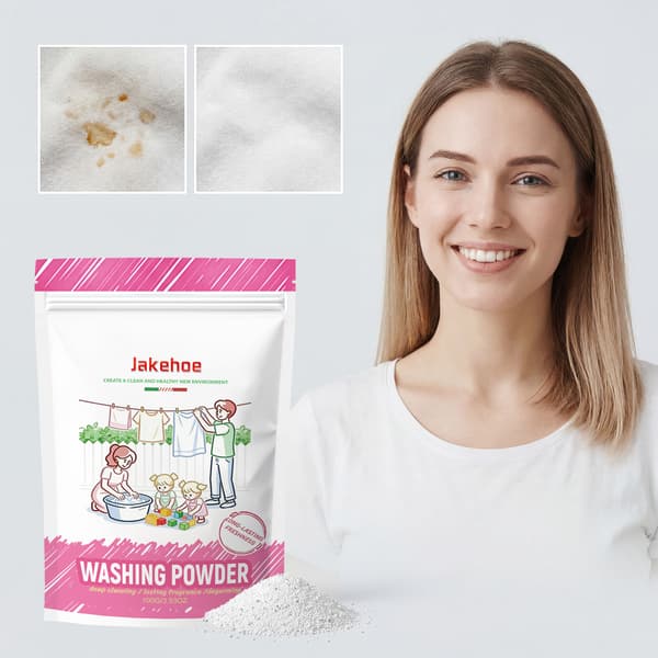 Vaskepulver for vanskelige flekker