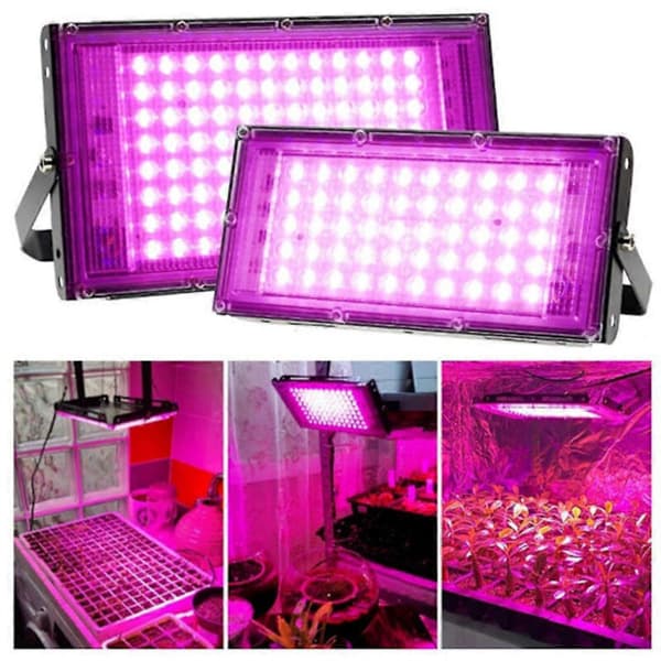 200W Fuld Spektrum LED Grolys til Planter, Plantesundhedslampe, Drivhusplantebelysning