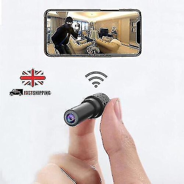 4k Wifi Trådlös Spy Mini Camera Diy Hidden Hd Ip Dvr Nanny 1080p Cam
