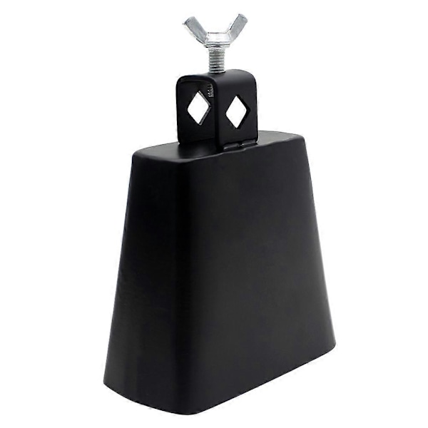 10 cm Musta Metallinen Lehmänkello Lyömäsoitin Rumpusettiin