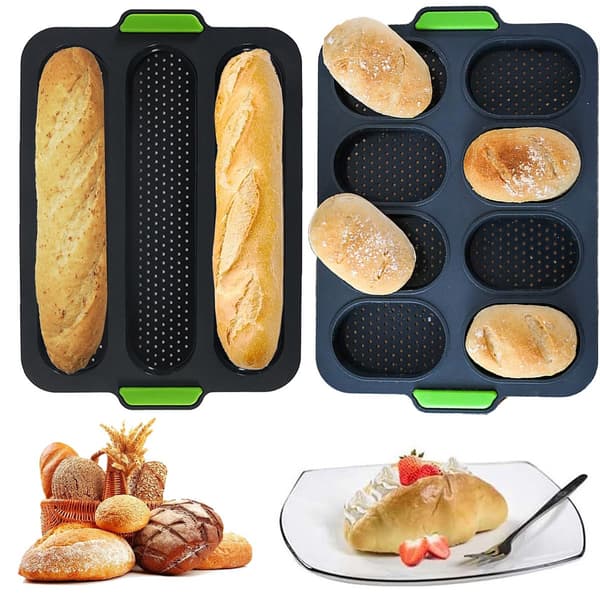 Fødevaregodkendt højtemperaturbestandig silikonekageform, åndbar non-stick bageform