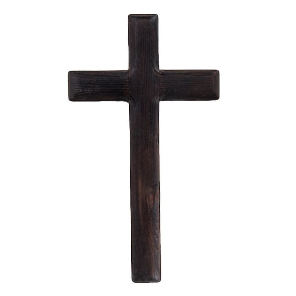 Solid Wooden Cross Christ Ornaments Wall Hanging Table Cross Home Chapel Decor