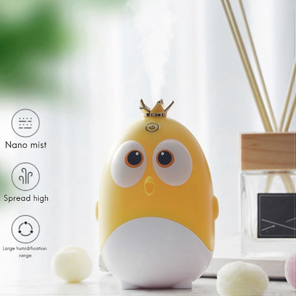230 ml Sød USB Luftfugter Husholdnings Lydløs Aroma Diffuser Soveværelse Stor Kapacitet Egnet til Kontor