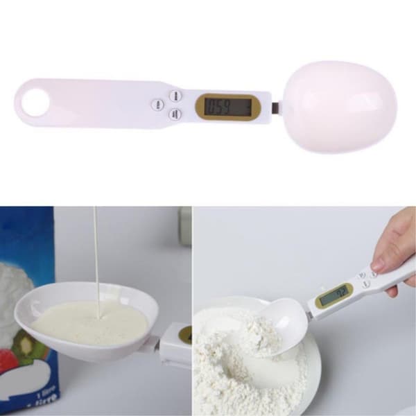 Digital ske vægt 0,1g til 500 gram - Ske