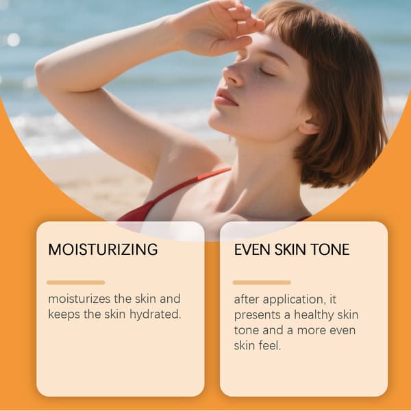 SPF50+ PA++++ Hydro Mineral Solkrem, 40g - Lett heldagsbeskyttelse