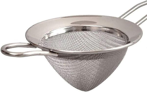 Fintmasket Cocktailsi  - Kegleformet Rustfrit Stål Si