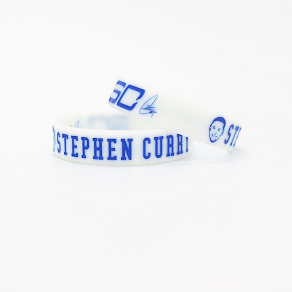 Basketboll armband lysande Kobe James Curry porträtt inspirerande lava armband