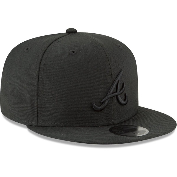 New Era 59Fifty Cap - MLB BLACK Atlanta Braves