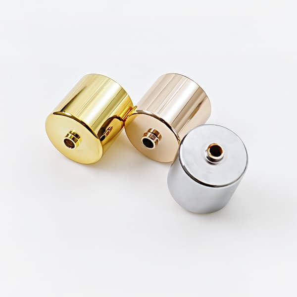 Akryl Rosegull Teipdispenser, Stor og Liten Teipkutter, Transparent Gull Teipholder Style 3