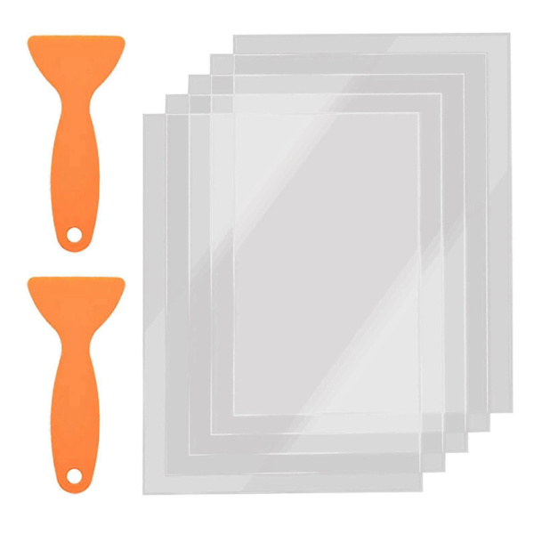 5 kpl FEP-kalvoa 200x140x0,15mm Elegoo Mars 2 Pro/anycubic Lcd UV 3D-tulostimille