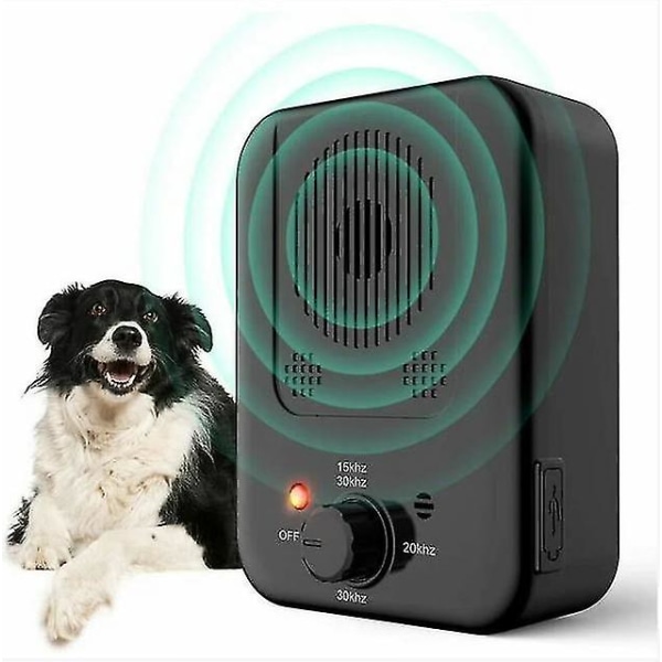 Anti-Balking Dog, Ultrasonic Anti Barking, Automatisk Anti Barking Dog Ultrasonic Vattentät enhet för små och stora hundar