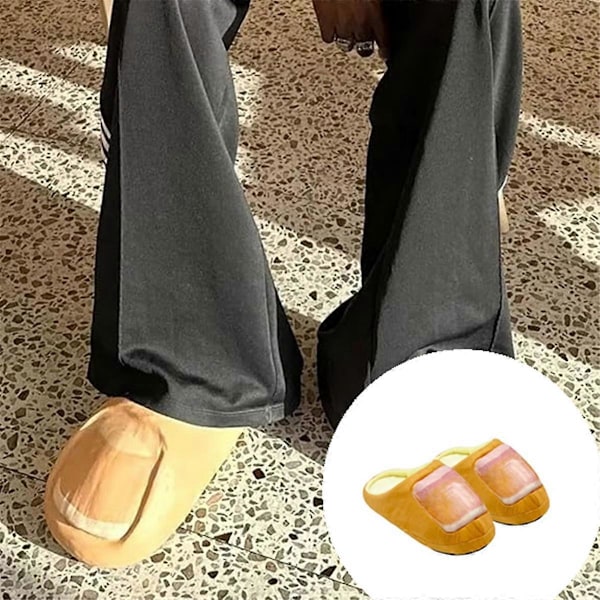 Big Toe Slides, Humoristiske Big-Toe Tyksålede Hjemmesko, Skridsikre Sjove Kæmpe Tå Design Hjemmesko, Fe