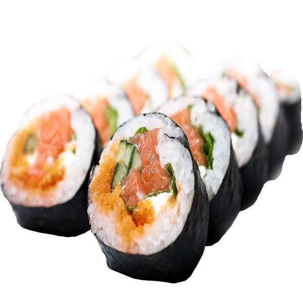 Sushin valmistuspakkaus sushirullille – Täydellinen rulla-sushi, jossa on kaikki yhdessä sushirulla – kokeile sushibazookaasi – sisältää sushivalmistajan lisäosat
