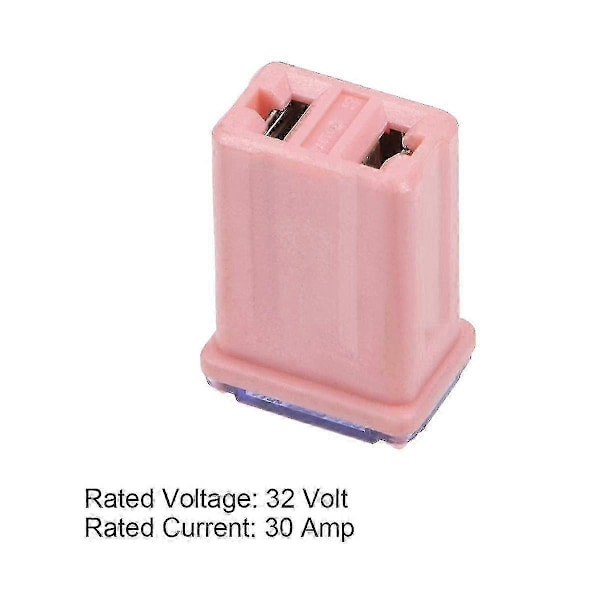 10 stk. 20Amp 30Amp Miniature Sikringskasser FMM MCASE Type FMM Maxi Sikringer (\"Langsom Blæsning\")