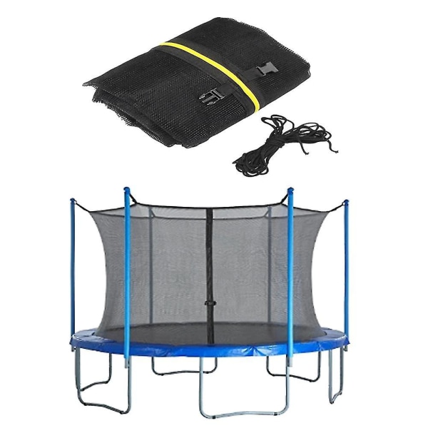 Utomhus inomhus studsmatta skyddsnät Anti-fall studsmatta Jump Pad Skyddsnät Skyddsskydd 1,83M Net 6 Strokes