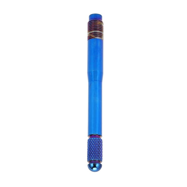 Blå Universal Hjuljusteringstift Rustfrit Stål Dyvelstift Dækpositioneringsstift Fælgstud Pilot Stift til Bil M14x1.5